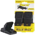 Tomcat Mouse Trap: Indoor Rodent Control, Snap Trap, 2 1/2 in Overall L, 5 in Overall W, 2 PK