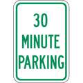 Lyle High Intensity Prismatic Aluminum Time Limit Parking Sign; 18" H x 12" W