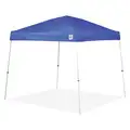 E-Z Up Canopy Tent: Canopy Tent, Polyester, Steel, 8 ft 11 in, 6 ft 5 in, 10 ft x 10 ft, 10 ft, Blue