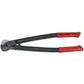 Klein Tools Cable Cutter,18" Overall Length,Shear Cut Cutting Action,Primary Application: Wire Rope