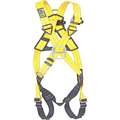 Delta Full Body Harness with 420 lb. Weight Capacity, Blue/Yellow, Universal