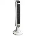 Air King Tower Fan: Tower Fan, 3 1/2 in Blade Dia, 3 Speeds, 325/400/450 cfm, Oscillating, 36 in Ht
