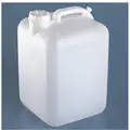 Carboy: Blow Molded Carboy/Jerrican/Jug Handle, 5 gal Labware Capacity - English, HDPE