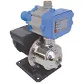 Constant Pressure Booster System with Pump Controller, 3/4 HP, 1" NPT Inlet, 1" NPT Outlet
