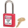 Pad Lock Red 1-3/4