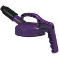 Oil Safe HDPE Stumpy Spout Lid, Purple; For Use With 9115081, 9164525, 9173103, 9112356, and 9113456 Drum Containers