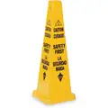 Safety Incentive and Motivational, No Header, Plastic, 36" x 12-3/4", Not Retroreflective