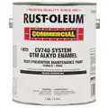 Rust-Oleum Interior/Exterior Paint: For Metal, Silver Gray, 1 gal Size, Oil, 100g/L