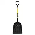 Seymour Midwest Structron Scoop Shovel, 14-1/4" Blade Width, Polycarbonate, 29" Handle Length