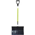 Seymour Midwest Structron Snow Shovel, Polycarbonate Blade Material, 18" Blade Width, 13-1/2" Blade Height