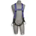First Full Body Harness with 320 lb. Weight Capacity, Black/Blue, Universal