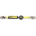 Dbi-Sala Stretchable Shock-Absorbing Lanyard, Number of Legs: 1, Working Length: 2 ft. 6" to 6 ft.
