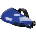 MCR Safety Partial Crown, Headgear, Ratchet Faceshield Assembly/Headgear Suspension, Blue