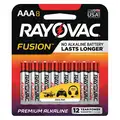 Rayovac Fusion, Premium AAA Standard Battery; 8 Pk.