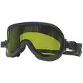National Safety Apparel Anti-Fog Non-Vented Protective Goggles, Green Lens
