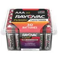Rayovac Fusion, Premium AAA Standard Battery; 30 Pk.