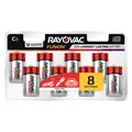 Rayovac Fusion, Premium C Standard Battery; 8 Pk.