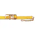 Kinedyne 4" X 30' Ratchet Strap With Chain Anchor