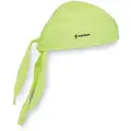 Chill-Its By Ergodyne Dew Rag: Lime, Universal, Sweatband, Cooling, Terry Cloth, Evaporative-Cooling