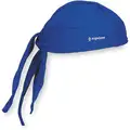 Chill-Its By Ergodyne Dew Rag: Blue, Universal, Sweatband, Cooling, Terry Cloth, Evaporative-Cooling