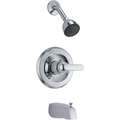 Metal Wall Mounted Shower Head Kit, 2.50 gpm, 1/2", 7" Face Dia.