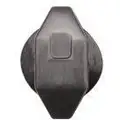 Double Head Weatherstrip Retainer for Honda; 7 mm Stem Length, Black