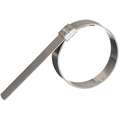 Band Clamp: 201 Stainless Steel, 4 in Inside Dia. , 0.03 in Thick , 16 PK