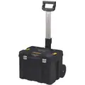 Dewalt Rolling Tool Box: 17 in Overall Wd, 17 1/8 in Overall Dp, 39 in Overall Ht, 1 Compartments