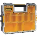 Compartment Box, Black/Yellow, 4-1/2"H x 17-1/2"L x 14"W, 1EA