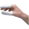 Zetex Heat Resistant Finger Cots: Fiberglass, White, 1,000&deg;F Max. Op Temp., Newtex Zetex 100, 12 PK