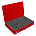 Imperial Steel Parts Drawer, Red