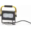 30W LED Magnetic Temporary Job Site Light, Black/Yellow, 3000 Lumens