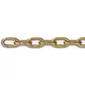 Grade 70 Chain, 3/8" x 20 ft., Carbon Steel, 6600 lb. Working Load Limit