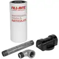 Filter Housing: Cast Aluminum, 3/4 in, NPT, 18 gpm, 50 psi, 11 in Overall Ht