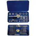 41-Piece Carbon Steel Tap and Die Set with M3 to M12 Size Range