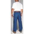 Carhartt Men's Dungaree Work Pants, 100% Cotton Denim, Color: Darkstone, Fits Waist Size: 32" x 30"