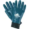 Chemical Resistant Gloves, Size L, 11"L, Blue, 12 PK