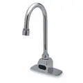Chrome, Gooseneck, Bathroom Sink Faucet, Motion Sensor Faucet Activation, 1.5 gpm