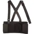 Condor Back Support with Stay: XL Back Support Size, 7 1/2 in Wd, 38 in to 42 in Fits Waist Size