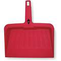 Plastic Hand Held Dust Pan, Overall Length 12", Overall Width 12"