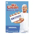 Mr. Clean 4-39/64" x 2-13/32" Melamine Foam Scrubber Sponge, White, 36PK