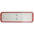 Imperial Clearance Marker Lamp, 19 Series, Base Mount, LED, Red Rectangular, 2 Diode, P2, 19 Series Male Pin, 12V