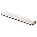 Silicone, Smoke Seal, White, 204 ft. Overall Length, 1/2" Overall Width, 1/4" Overall Height