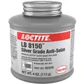 Loctite General Purpose Anti-Seize: 4 oz Container Size, Brush-Top Can, Aluminum, Graphite, LB 8150