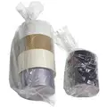 Open Poly Bag, 0.60 mil, Clear Linear Low Density Polyethylene (LLDPE), Width 6", Length 15"
