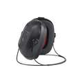 Behind-the-Neck Ear Muffs, 22 dB Noise Reduction Rating NRR, Dielectric No, Black