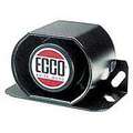 Ecco Back Up Alarm, 107 dB, 12 to 36V DC Voltage, 0.4A Current Drawn, Black