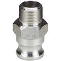 Cam and Groove AL Adapter,Male NPT, 3/4"