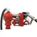 1/4 HP Cast Iron Rotary Vane Fuel Transfer Pump, 15 GPM, 12VDC