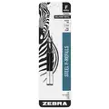 Zebra Pen Pen Ink Refill, Ink Type Ballpoint, Pen Ink Color Black, Point Size Fine, PK 2